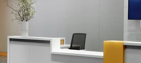 Diseños de recepciones vanguardistas para su oficina