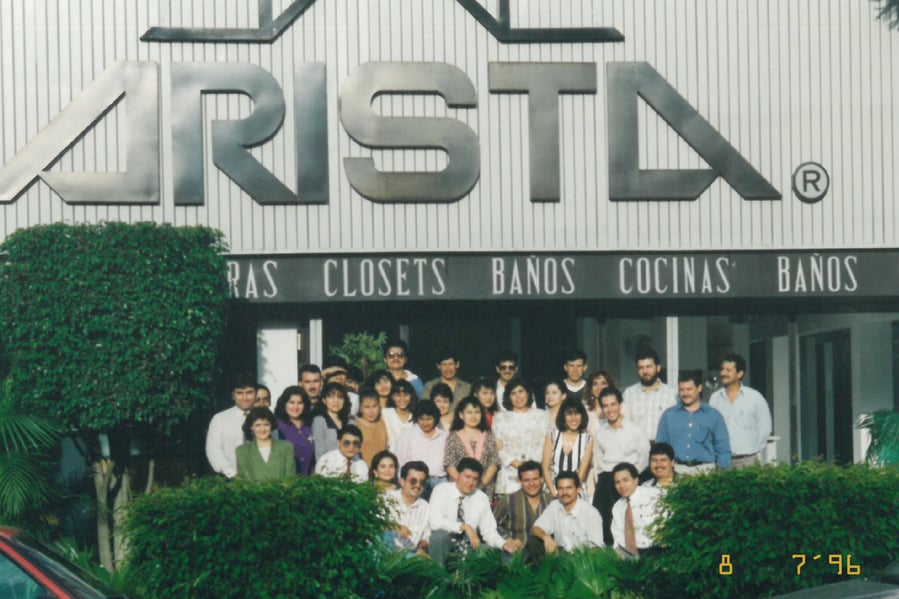 Equipo arista en 1996
