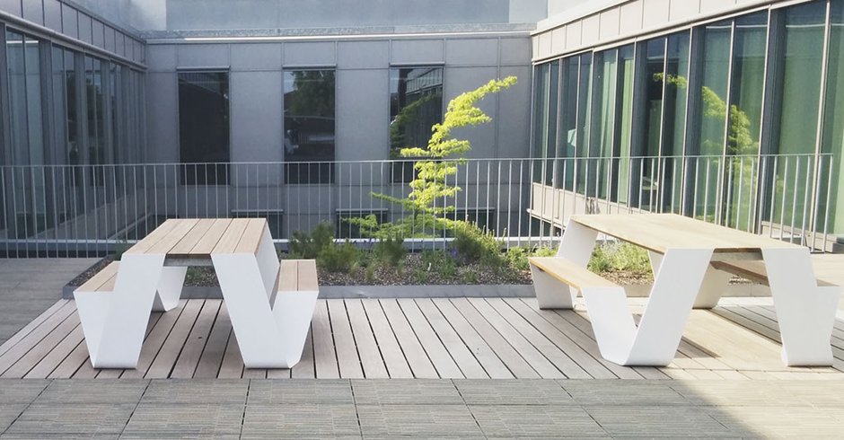 5 modelos de muebles de oficina para exterior que debe conocer