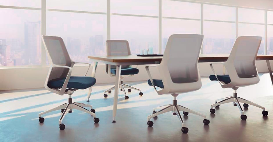 5 sillas TecnoSeating perfectas para un espacio de trabajo moderno.