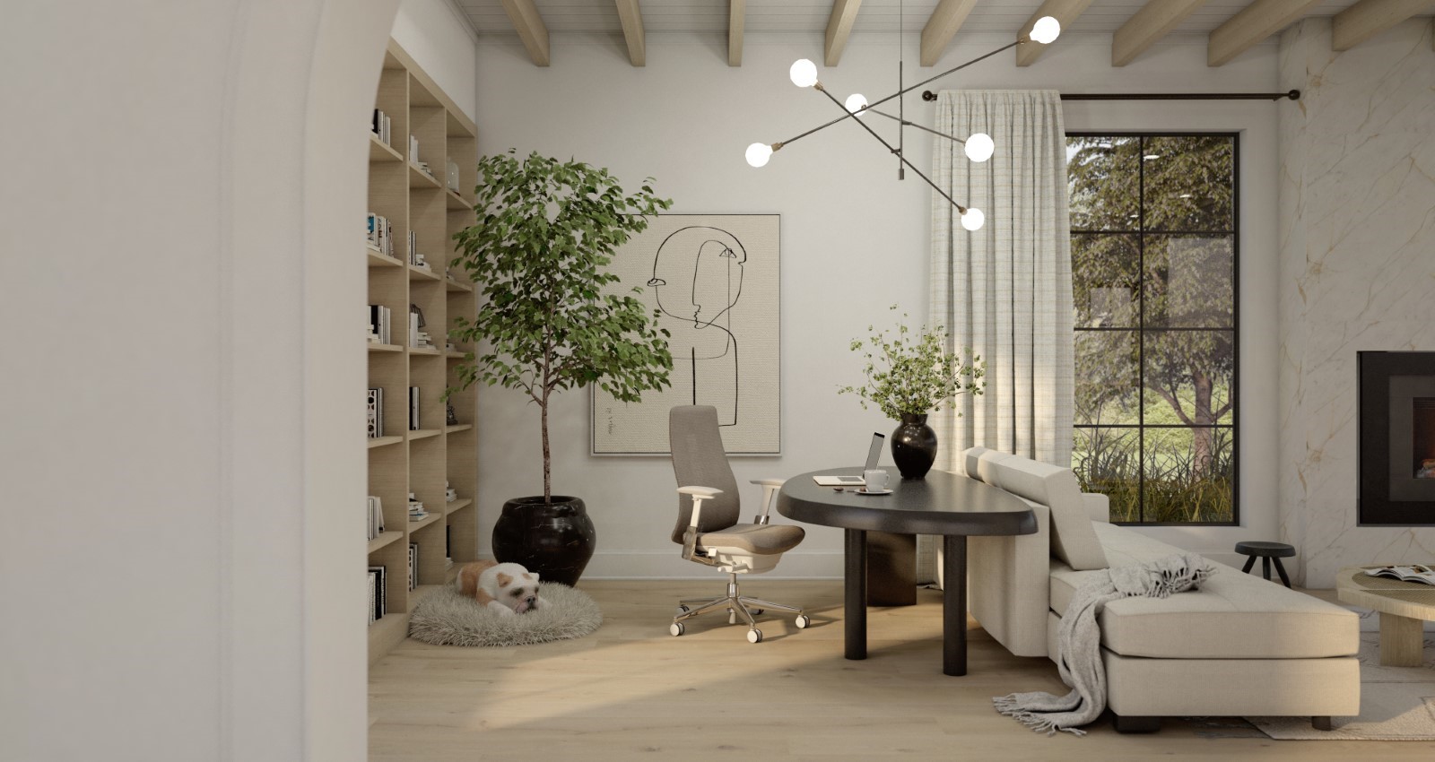 Tonos modernos-Tendencias Home Office